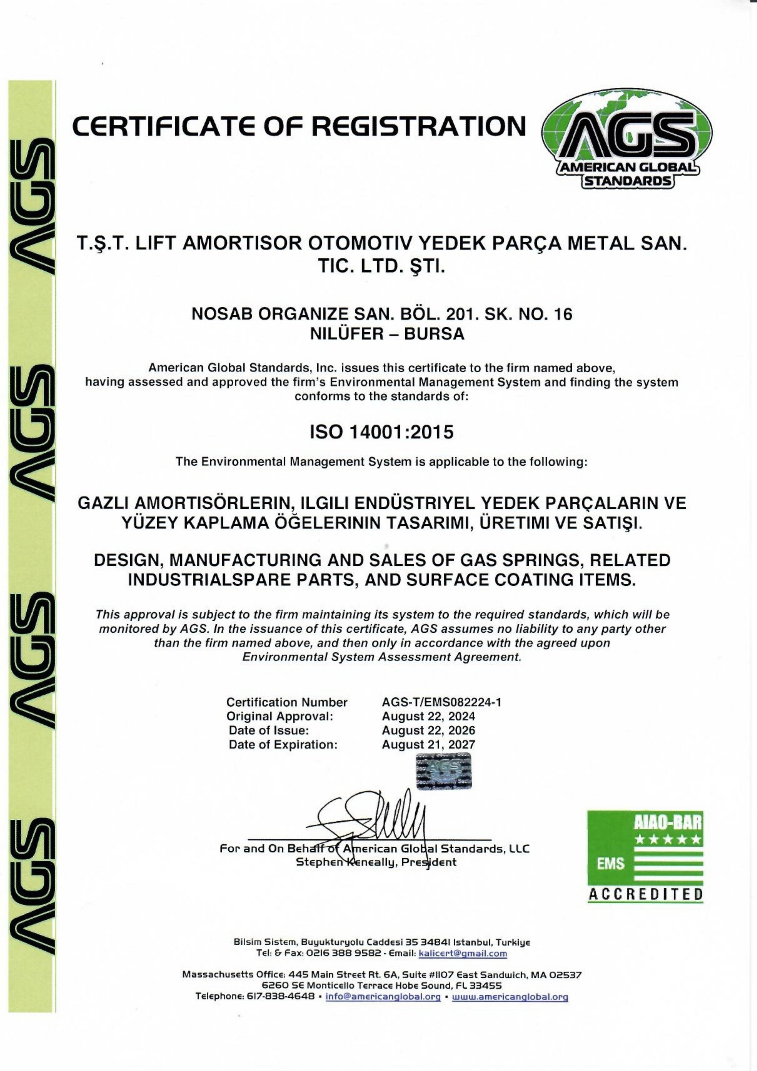 ISO 14001:2015