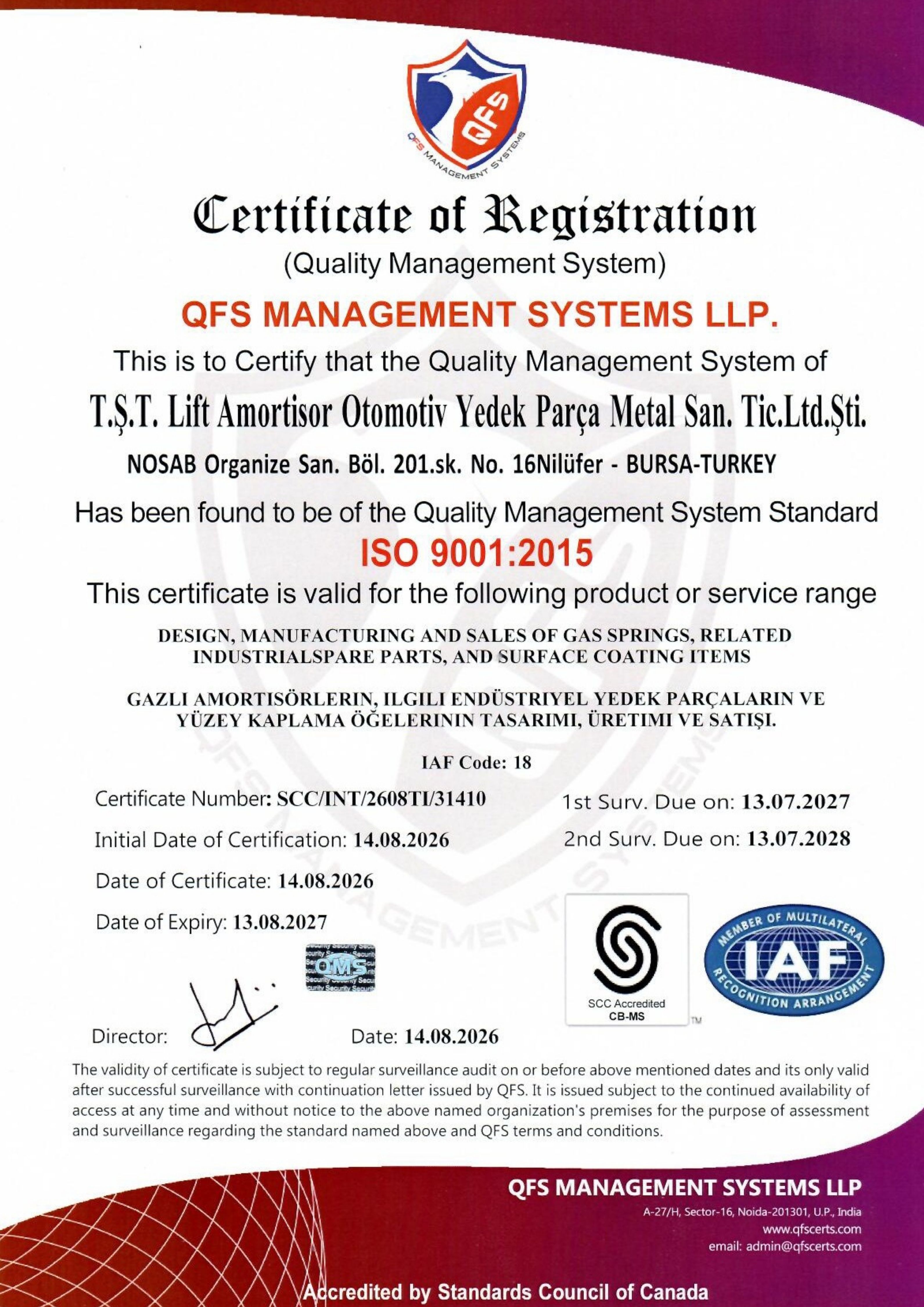 ISO 9001:2015