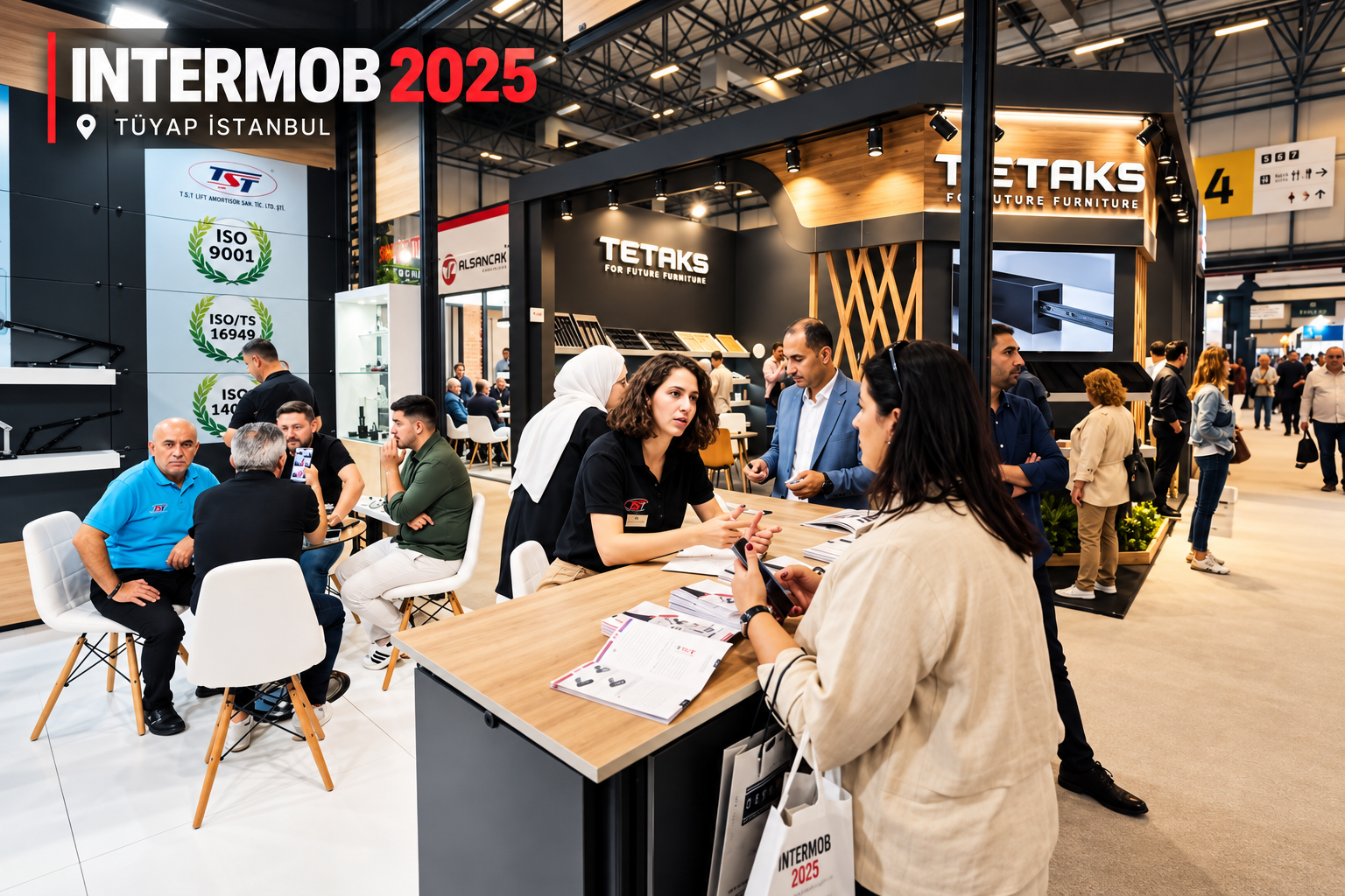 TST Lift, INTERMOB 2025 Fuarı’nda Sektör Profesyonelleriyle Buluştu