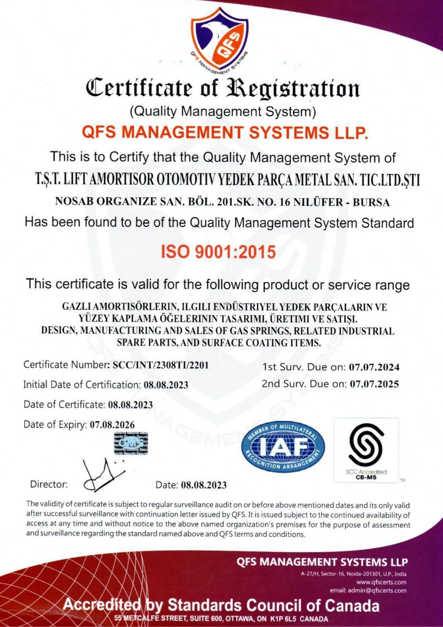 ISO 9001:2015
